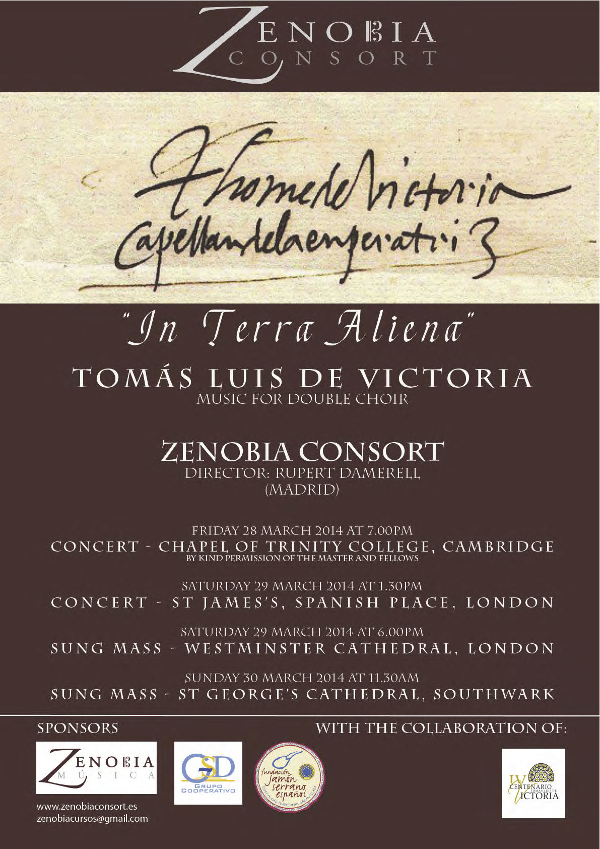 Zenobia Consort. Música antigua. Early Music