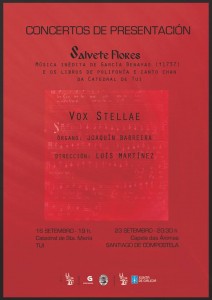 Vox Stellae. García Benayas. Música na Catedral de Tui, vol. II