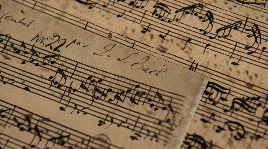 partitura bach